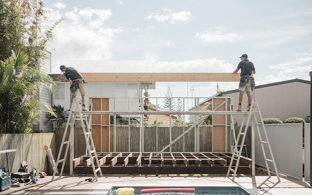 Exact Renovations Brighton Backyard Project